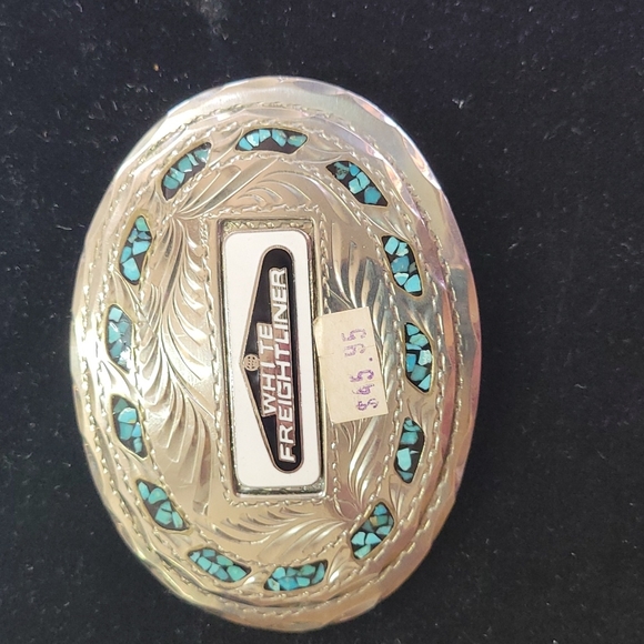 Wil-Aren Originals Other - Wil-Aren Originals White Freightliner Buckle